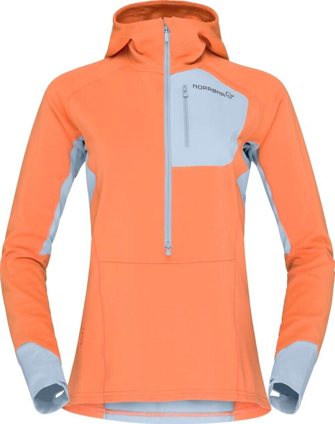 Women's Senja Warm1 Hood S, Flamingo
