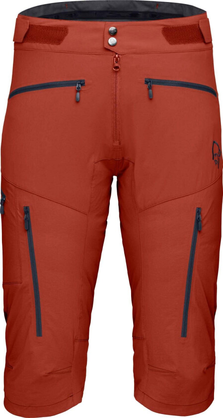 Men's Fjørå Flex1 Shorts L, Rooibos Tea/Indigo Night