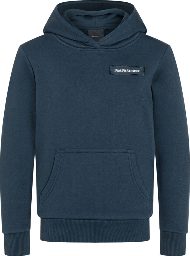 Logo Hood Sweatshirt Junior Blue Shadow 130