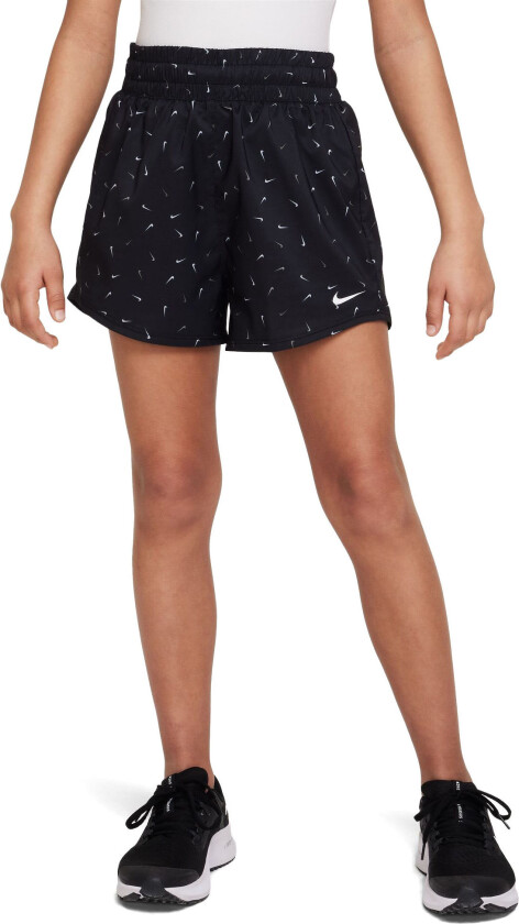Dri-Fit One High-Waisted Shorts Jente Black/White M (10-12)