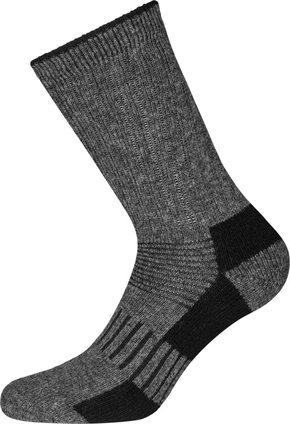 Trekking Merino Wool 36-39, Dark Grey Melange