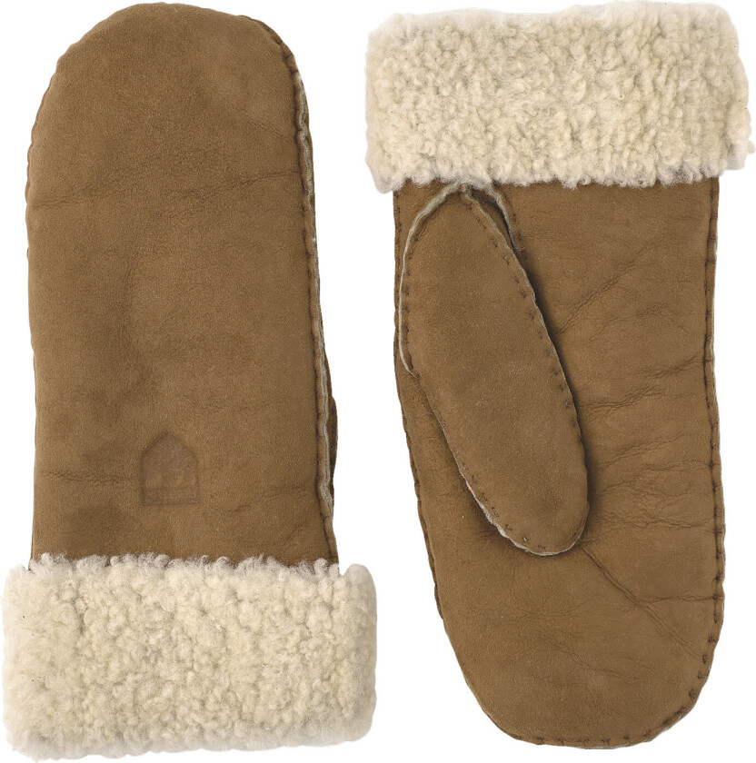 Sheepskin Mitt Dame Beige 6