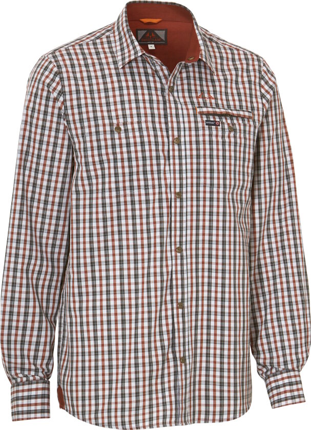 Men's Lynx Antibite Shirt L, Dark Orange