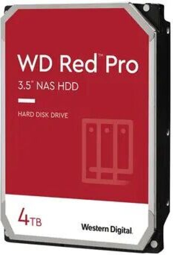 Wd Red Pro 4tb 3.5" 7,200rpm Sata-600