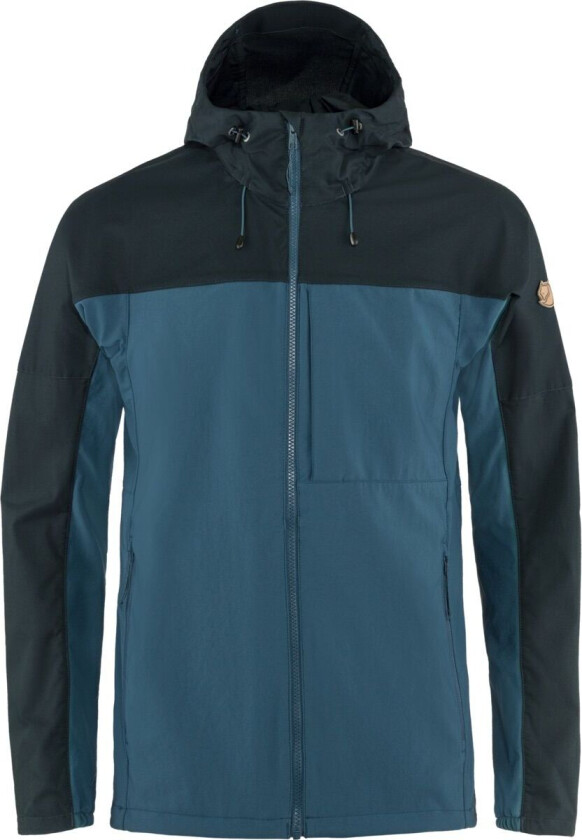 ABISKO MIDSUMMER JACKET M INDIGO BLUE-DARK NAVY