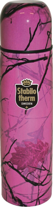 Steel Thermos 0,5L OneSize, Pink Camo