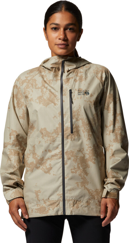 Women's Stretch Ozonic Jacket S, Moab Tan Print