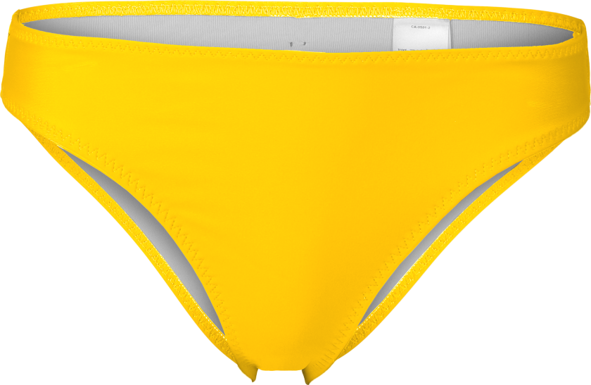 Women's Bikini Brief 34, Bright Sunset Yellow
