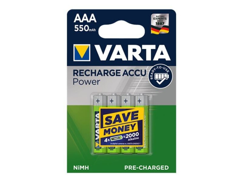 battery - 4 x AAA - NiMH