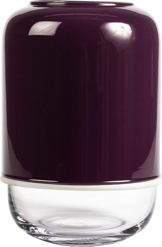 Capsule justerbar vase 18–28 cm Lilla-klar
