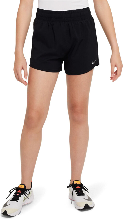 Dri-Fit One High Waist Shorts Junior Black/White L (12-13)