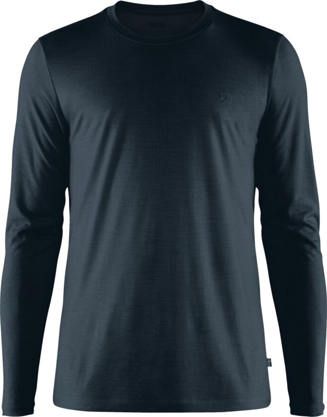 ABISKO WOOL LS M DARK NAVY