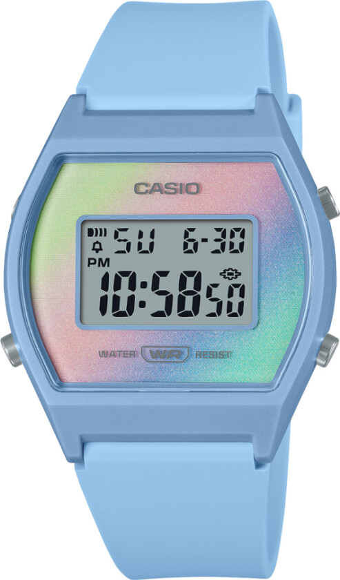 Collection LW-205H-2AEF - Digital - Blå - Dameklokker - Resin - Akryl