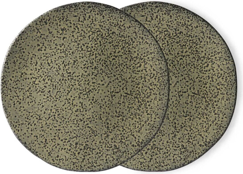 Gradient tallerken 29 cm 2 stk Grønn