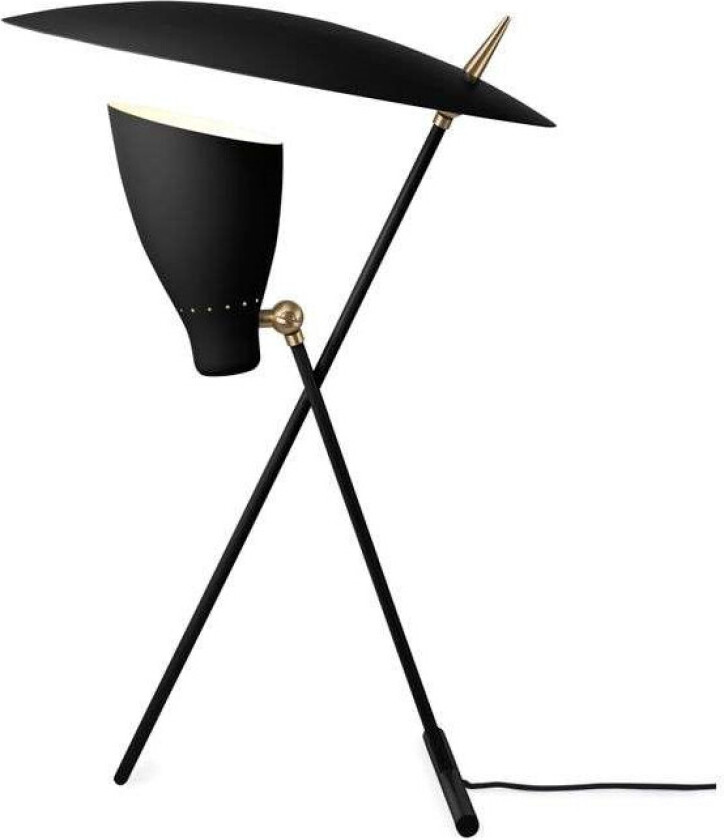 Silhouette bordlampe Black noir