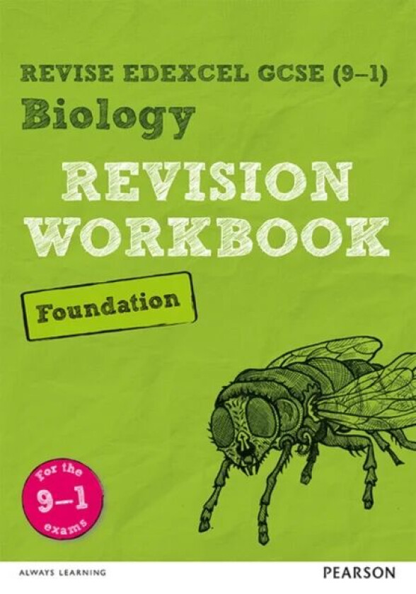 Pearson REVISE Edexcel GCSE (9-1) Biology Foundation Revision Workbook: For 2024 and 2025 assessment av Stephen Hoare