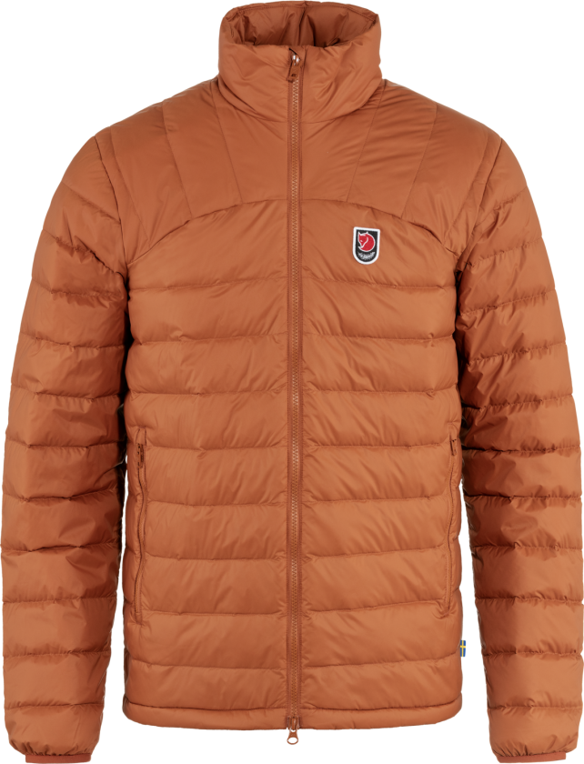 Men's Expedition Pack Down Jacket S, Terracotta Brown