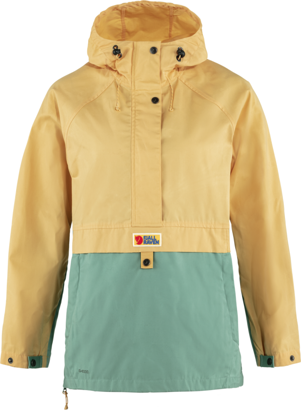 Women's Vardag Anorak M, Mais Yellow-Aloe Green