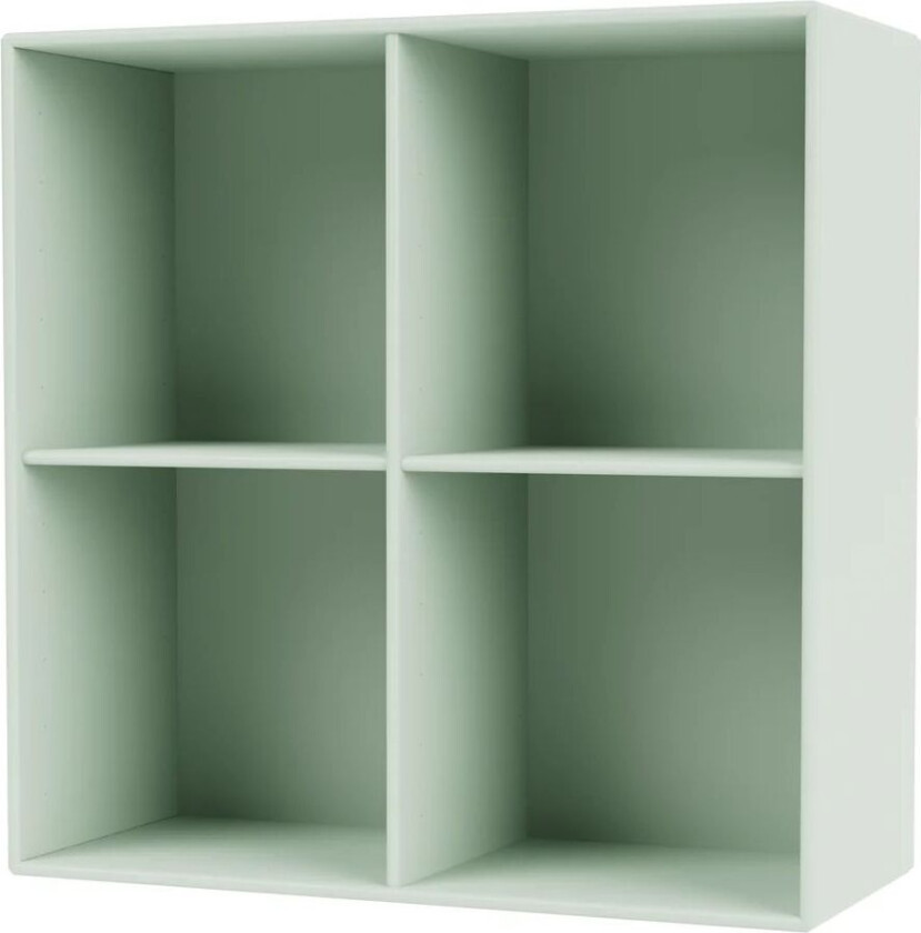 SHOW hylle 69,6x69,6 cm, opphengsskinne 161 Mist