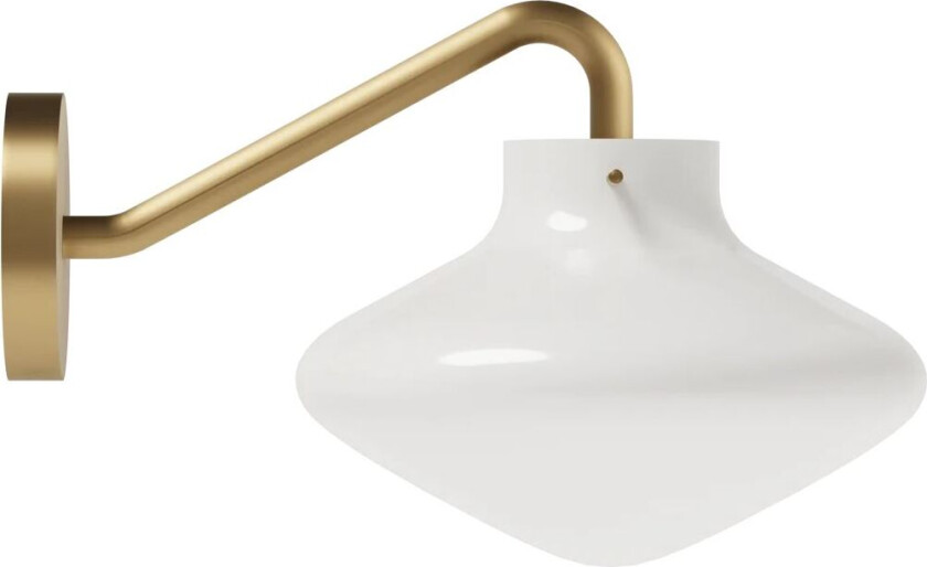 Repose 175 vegglampe Brass