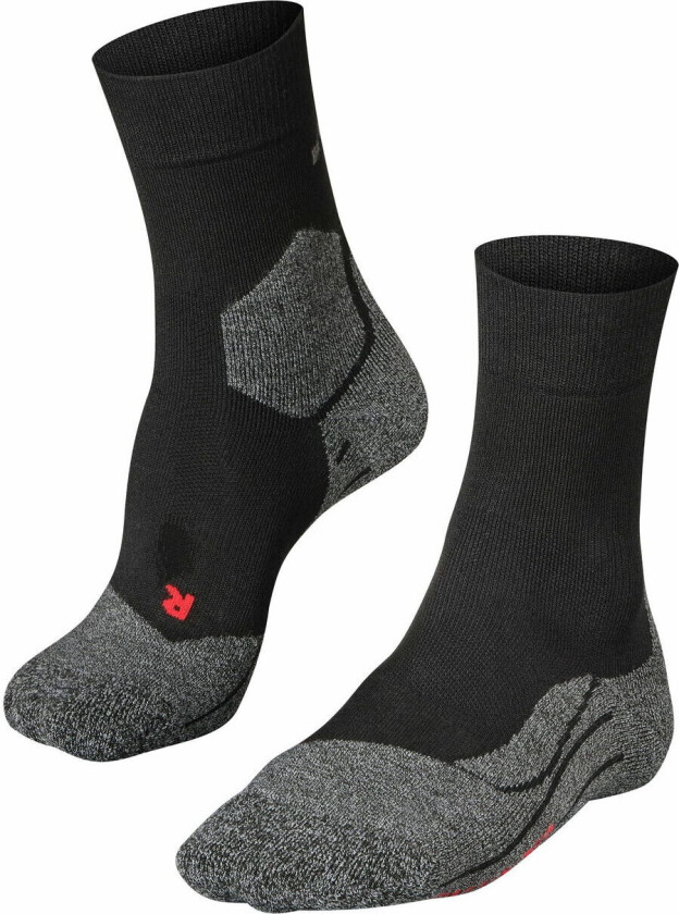 RU3 Women's Running Socks 39-40, Black-Mix