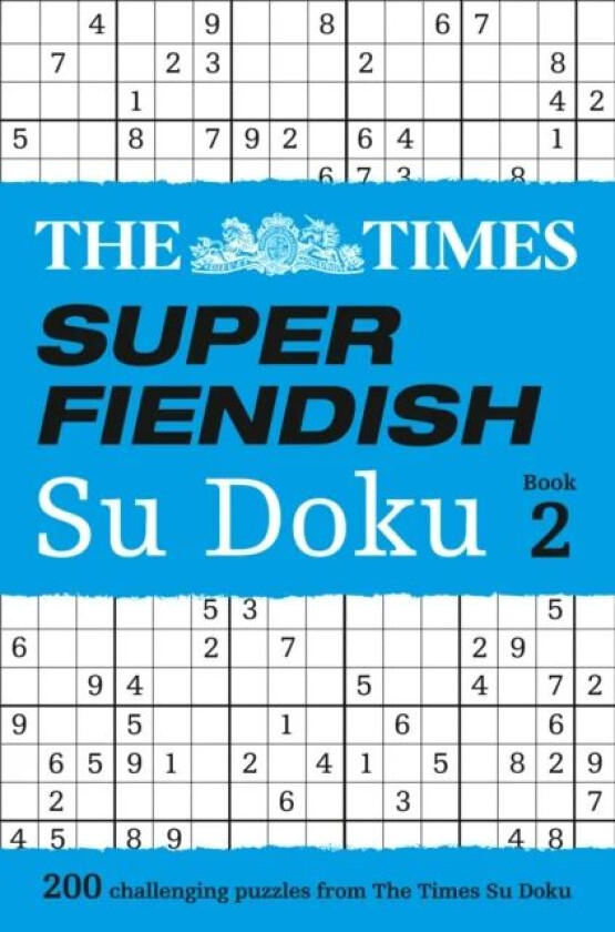 The Times Super Fiendish Su Doku Book 2 av The Times Mind Games