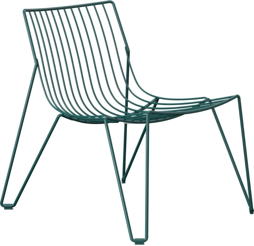 Tio easy chair loungestol Blue Green