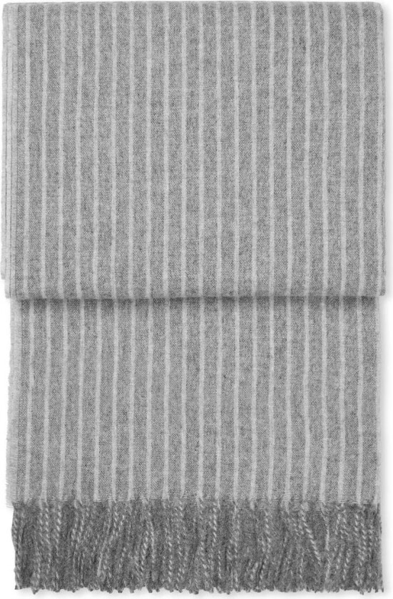 Stripes pledd 130 x 200 cm Grey