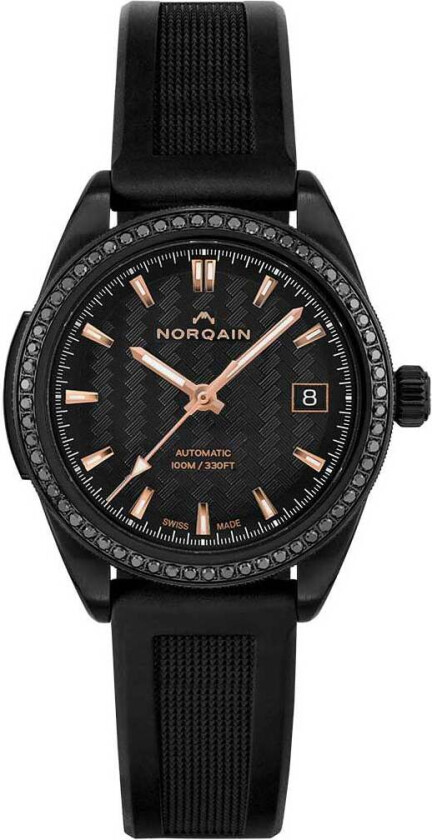 Adventure Sport 37mm Limited Edition 75 pieces Worldwide NB1800BD81A/B183/18BRE.16B - Automatisk - Sort - Dameklokker - Gummi - Mineral