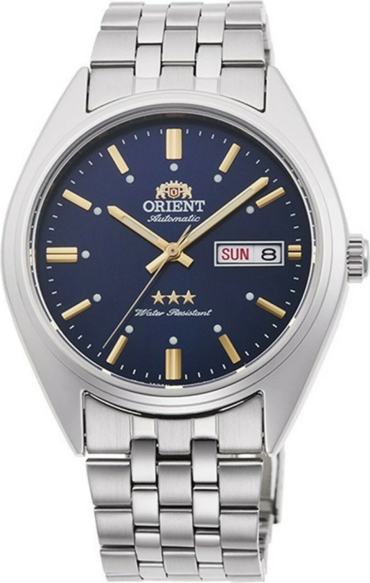 Tri-Star Automatic RA-AB0E08L - Automatisk - Sølv - Unisex - Rustfritt stål - ledd m/pin - Mineral