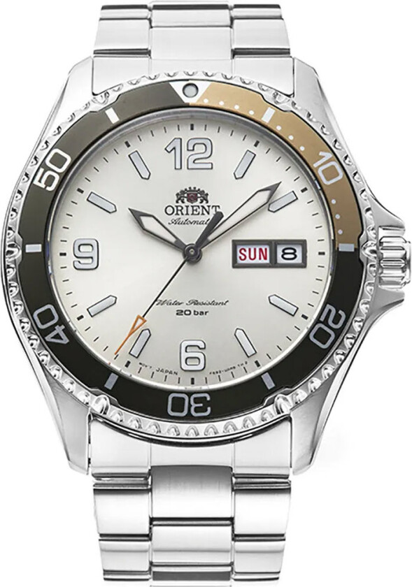 Mako III 200m Automatic Diver RA-AA0821S - Automatisk - Sølv - Herreklokker - Rustfritt stål - ledd m/pin - Safir