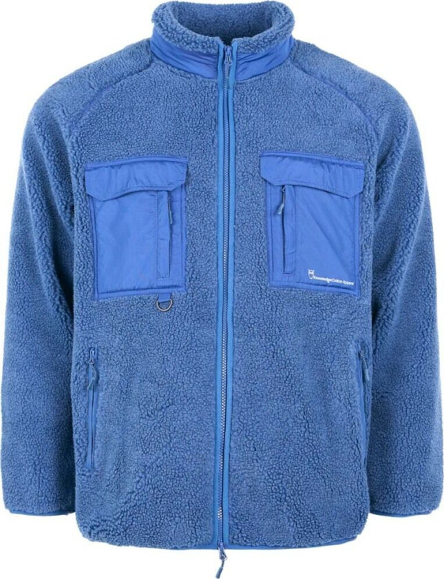 Men's Oversized Raglan Teddy Polyester Zip Sweat S, Limoges