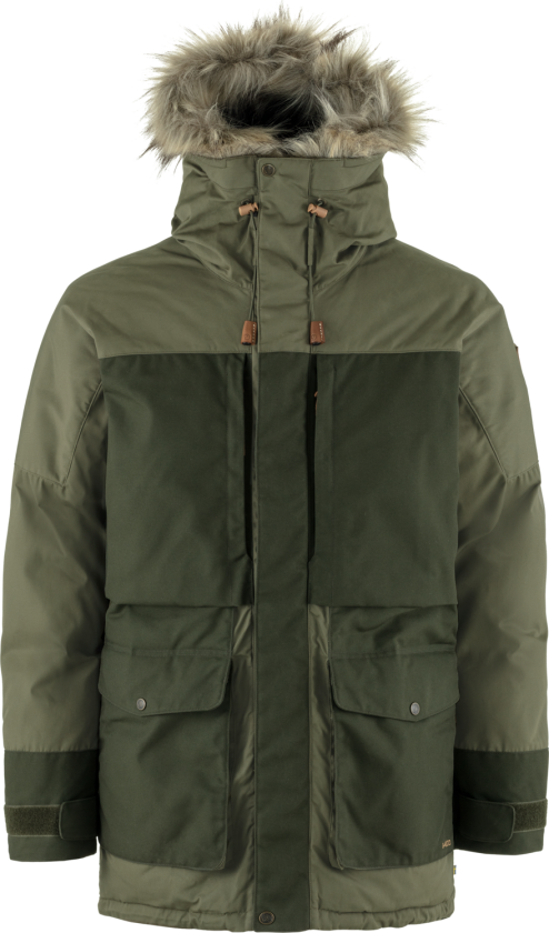 Men's Polar Expedition Parka S, Laurel Green-Deep Forest