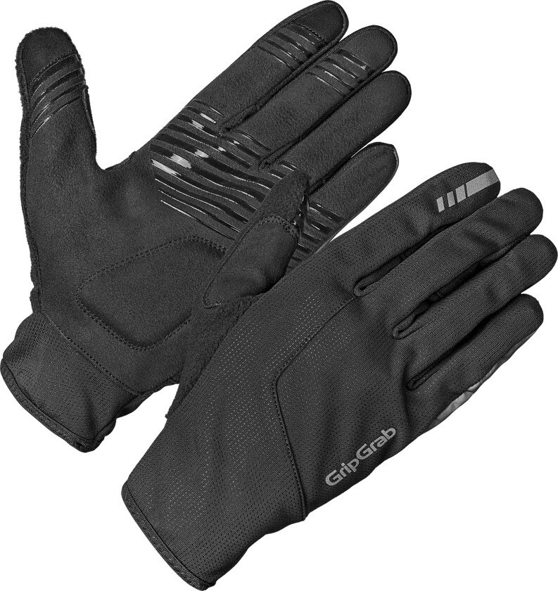 Gripgrab Hurricane 2 Windproof Spring-Autumn Gloves (2022) XS, Black