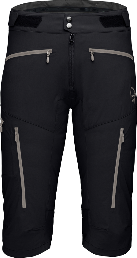 Men's Fjørå Flex1 Shorts Caviar L, Caviar