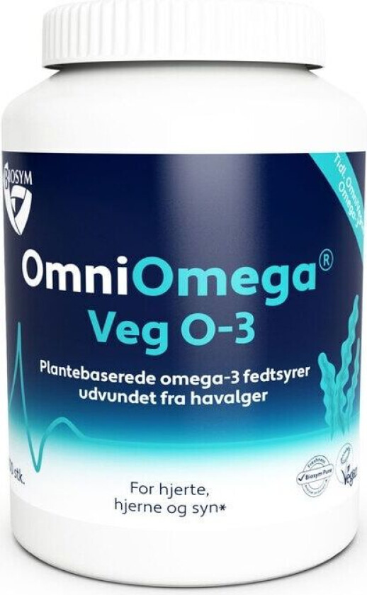 OmniOmega Veg O-3 - 100 Kapslar
