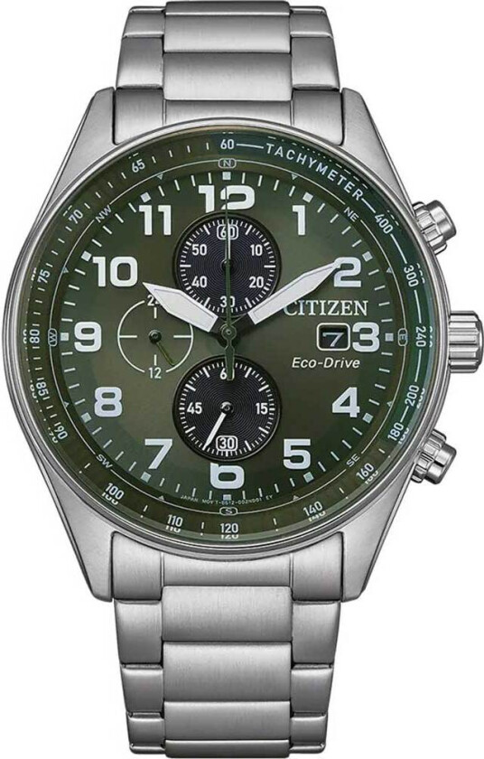Urban Chronograph CA0770-72X - Kvarts - Sølv - Herreklokker - Rustfritt stål - ledd m/pin - Mineral