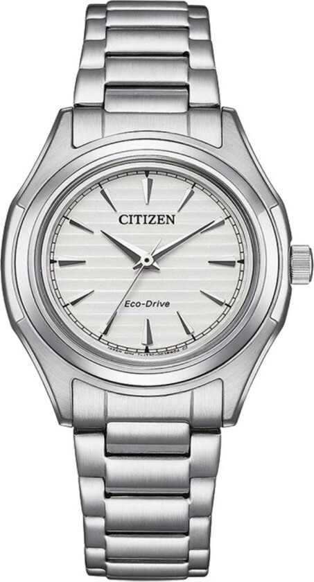Classic Ladies Solar Quartz FE2110-81A - Kvarts - Sølv - Dameklokker - Rustfritt stål - ledd m/pin - Mineral