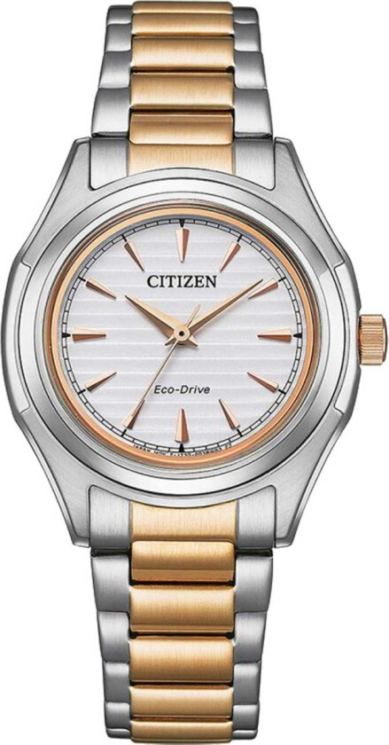 Classic Ladies Solar Quartz FE2116-85A - Kvarts - Sølv - Dameklokker - Rustfritt stål - ledd m/pin - Mineral