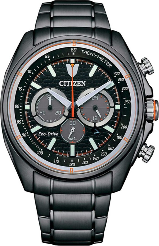 Racer Chronograph CA4567-82H - Kvarts - Sort - Herreklokker - Rustfritt stål - ledd m/pin - Mineral
