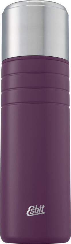 MAJORIS Stainless Steel Vacuum Flask 1000 ml 1 L, Aubergine