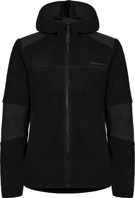 Women's Wazzi Pile Hoodie XS, Black