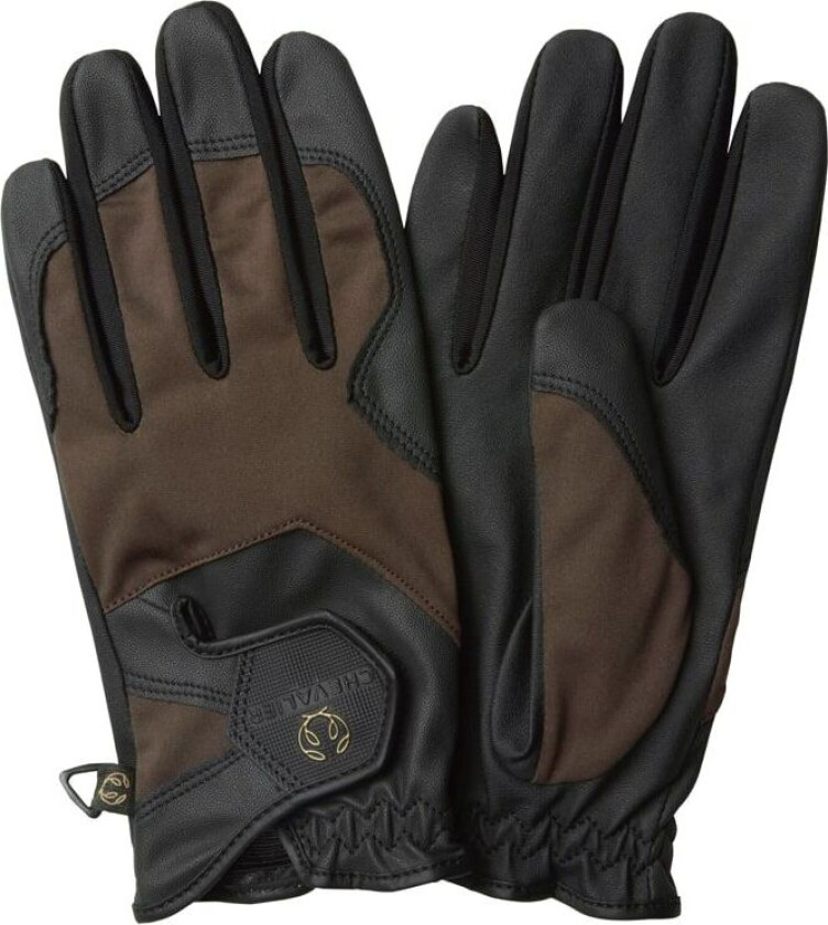Men's Light Shooting Gloves 10, Leather Brown