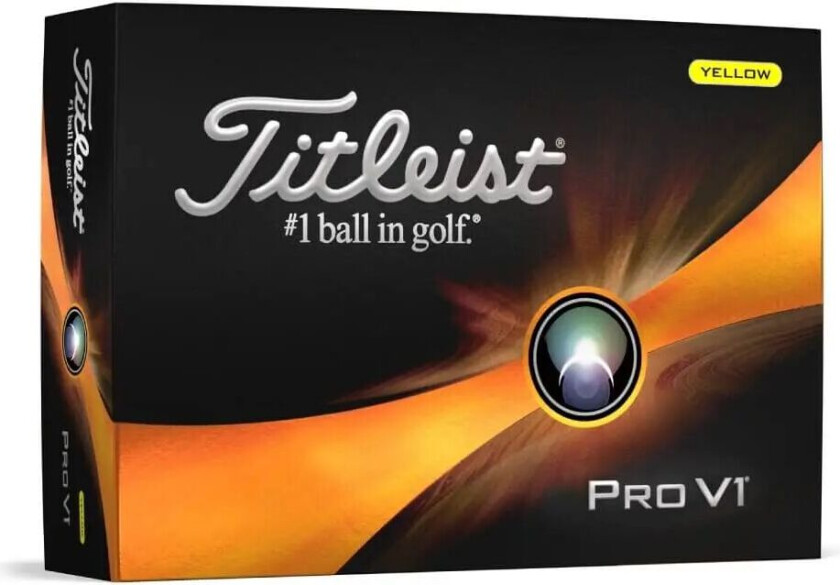 Pro V1 Golfball Gul