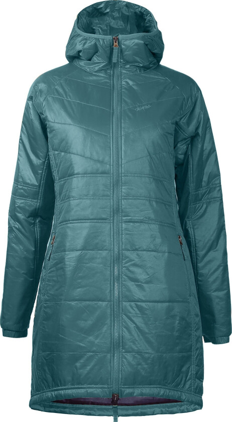 Women's Lykke Hood Parka M, Deep Lake