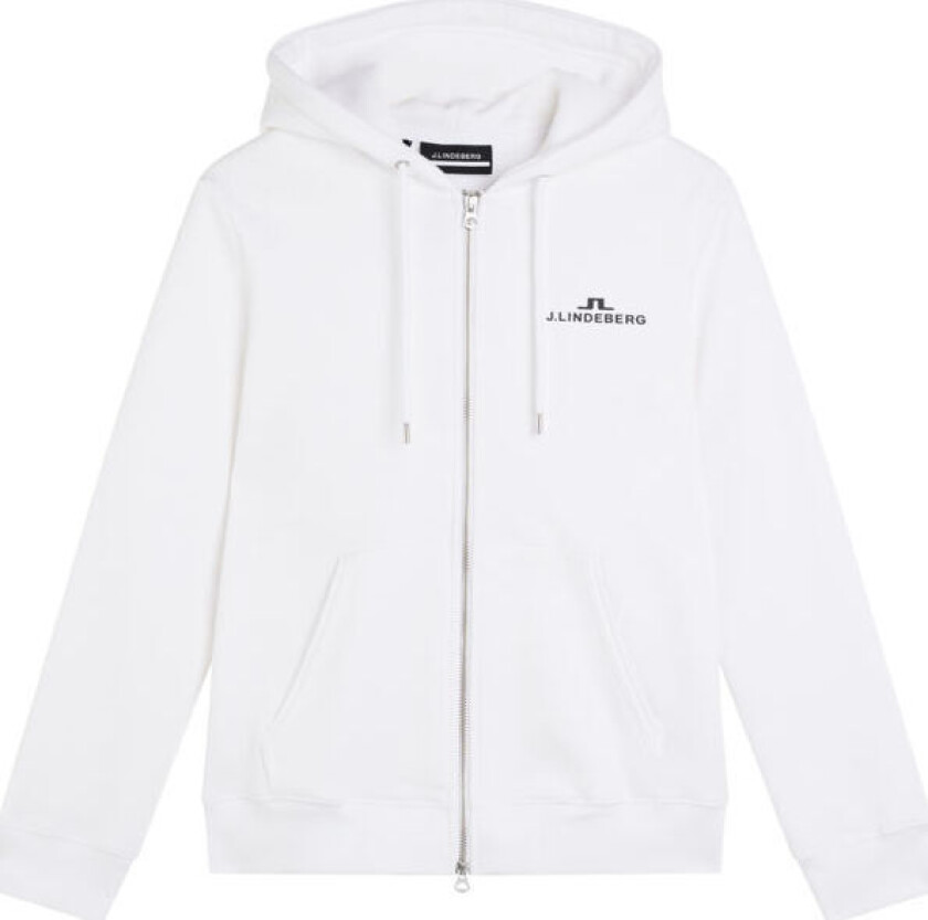 Women's Alpha Zip Hood S, White