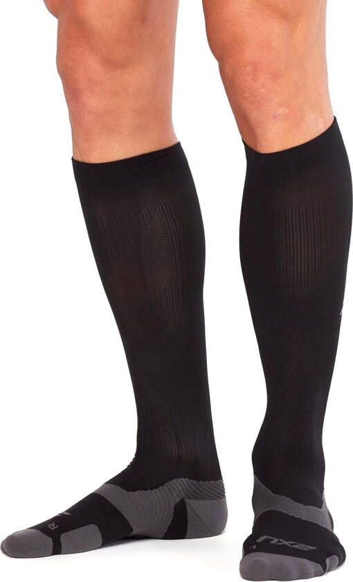 2xu Vectr L.cush Full Length Socks-u Black/titanium S