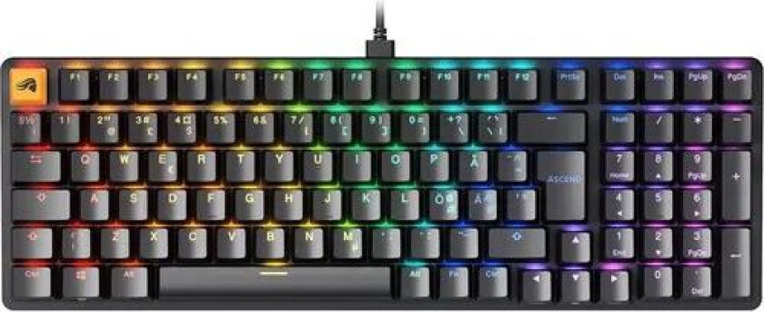 Gmmk 2 96% Pre-Built Tastatur [Fox Linear] - Svart