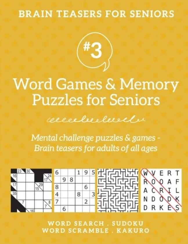 Brain Teasers for Seniors #3 av Barb Drozdowich