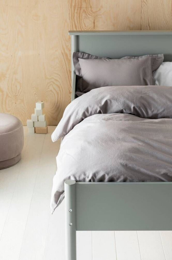 MINI sengesett sprinkelseng - økologisk Lys grå